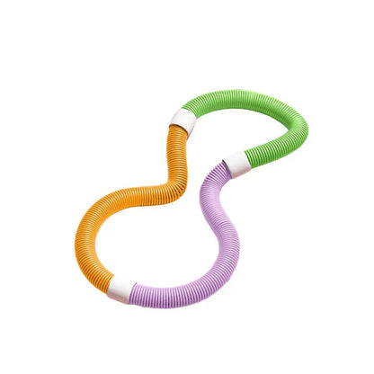 Weighted Spring Steel Frame Foldable Segments Protection Waist Ergonomic Spine Protection Women Home Gym Fitness Soft Spring