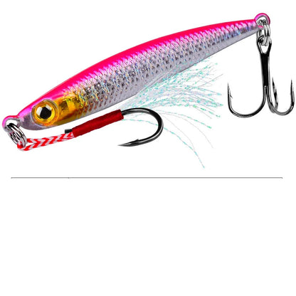 Metal Cast Jig Spoon Lure 10 20 30 50g For Shore Casting Sea Bass