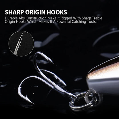VTAVTA Japanese Design Mini Minnow Lure 43mm 3g Slow Sinking Micro Crankbait