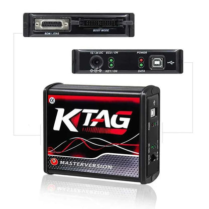 Kess V2 Full V5.017 Online ECU Chip Tuning Kit 2.80 EU Red With Toolbox