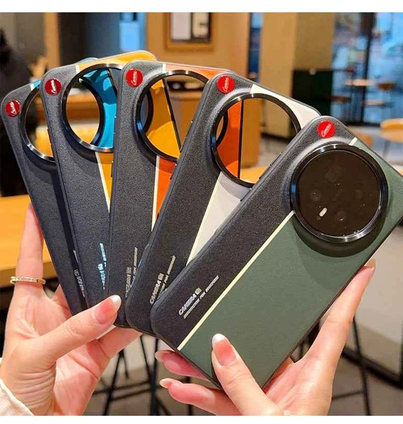 For Honor Magic 8 and Magic 8 Pro phone cases, featuring a two-tone design, a comfortable feel, and fluorescent lines.