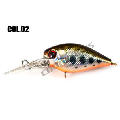 Countbass Floating Crankbait 37mm ABS Plastic Bass Lure