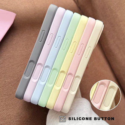 Luxury Liquid Silicone Magnetic Phone Case For iPhone 15 14 16 Plus 16E 11 12 13 16 Pro Max SE4 Magsafe Charge Protector Cover