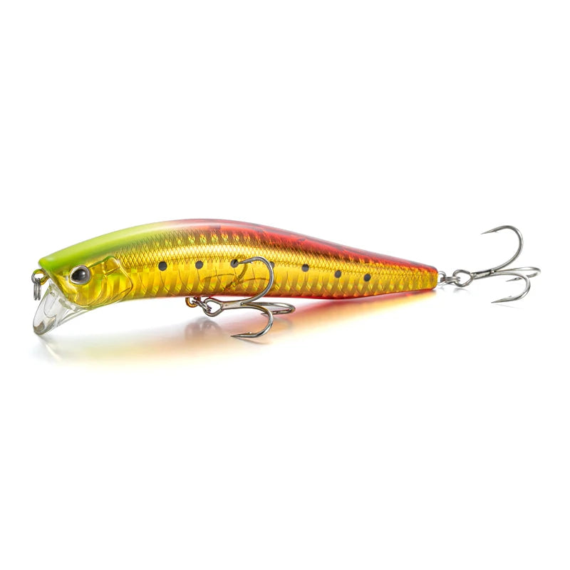 Saltwater Shallow Diving Lure Morethan Crosswake 111F 18g For Sea Bass Mackerel