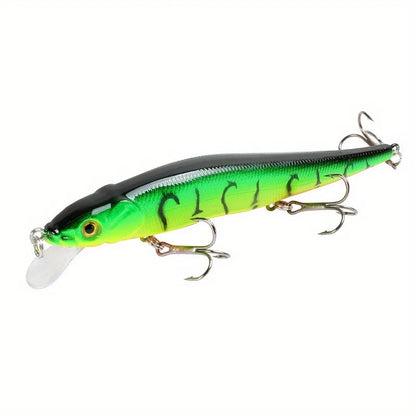 Minnow Fishing Lure Artificial Hard Bait 115mm 14g Trolling Pike Crankbait