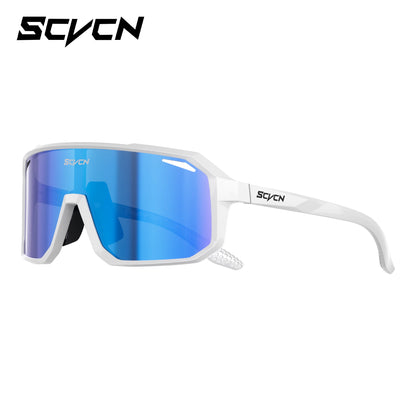 SCVCN Night Vision Glasses Hiking Eyewear Cycling Glasses Driving Eyewear Fashion Polarized Sunglasses Y2K UV400 Mtb Goggles Man