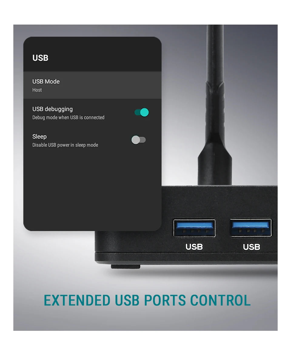 Original Ugoos AM9 Pro Smart TV Box Android 14 Amlogic S905x5-J WiFi6 BT5.3 1000M  HDR Set Top Box Media Player Support AI-SR