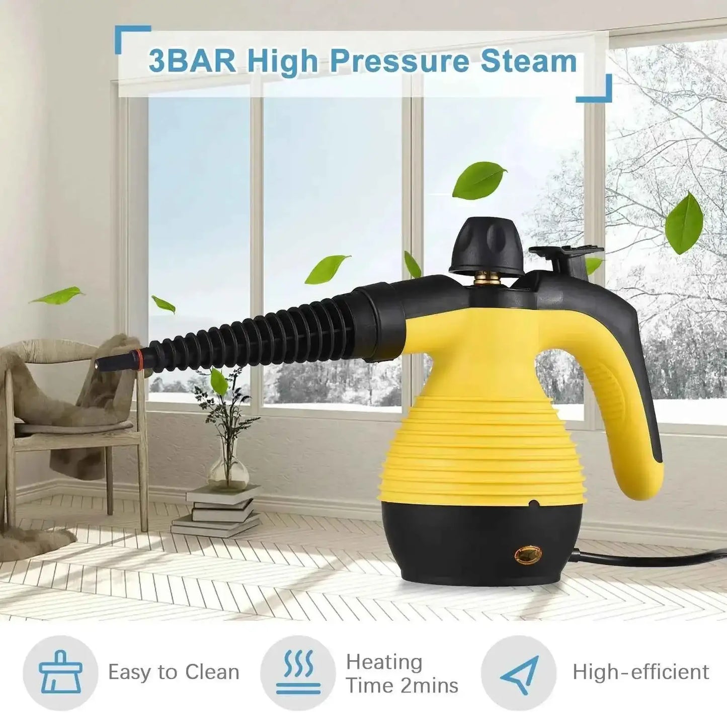 110V 220V 900W-1050W 350ml Steam Cleaning Machine Small Household Handheld High-temperature Kitchen Steam Cleaning Machine