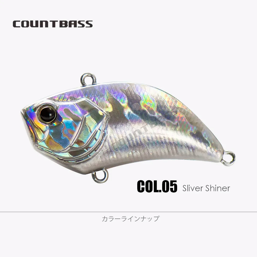 CountBass 55mm 13.5g Lipless Crankbait Vibration Rattling Hard Body Fishing Lure
