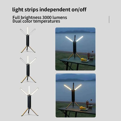 Camping Light Telescopic , Collapsible Outdoor Light, Electric Lantern, 15600mAh , Waterproof Flashlight camping lantern