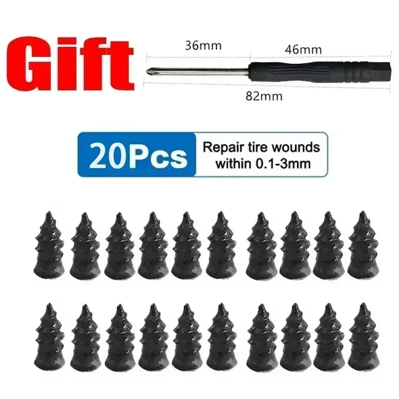 Tyre repair patch, electric vehicle, motorcycle, vacuum tyre, universal, quick, no-dismantling, non-destructive, patch