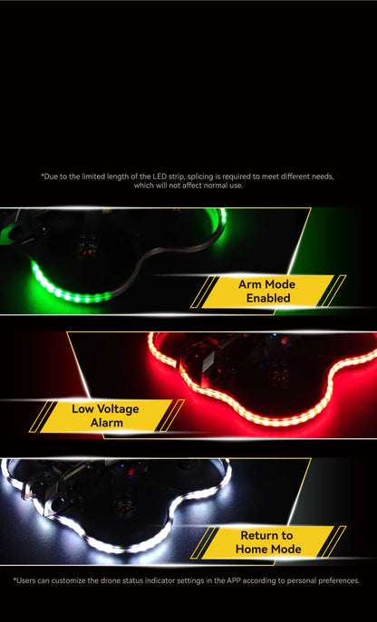 SpeedyBee BEE25 power 2.5-inch with F405 AIO FC Built-in LED ELRS 2.4G/TBS CRSF Nano Receiver for FPV Freestyle