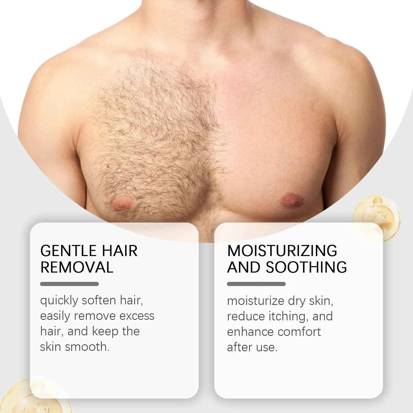 East Moon Avocado Man Hair Removal Cream For Men Intimate Areas Painless