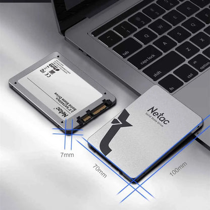 Netac 2.5 Inch SATA III SSD AHCI 128GB 256GB 512GB 1TB 2TB 4TB