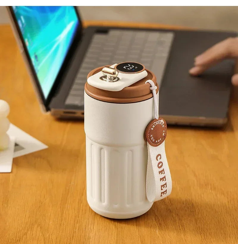 Termos Display Tumbler Steel Water Bottle Thermos Vacuum Flasks & Thermoses 316 Stainless 450ml Flask Original Thermoses