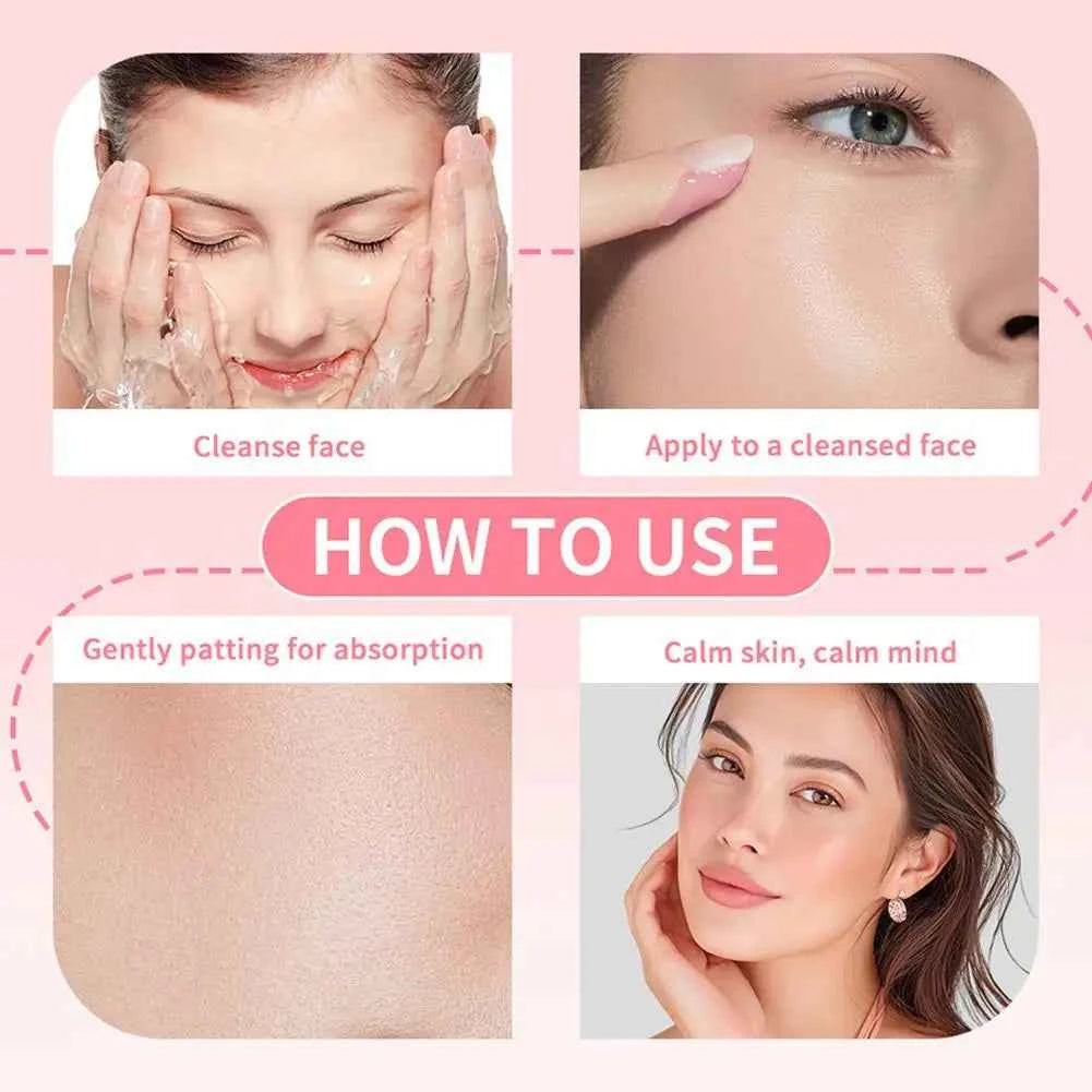 PDRN Pink Peptide Serum, Pink Glow Serum, Peptide Niacinamide Hydrating  Moisturizing Firming,Uneven Skin Tone,Korean Skin Care