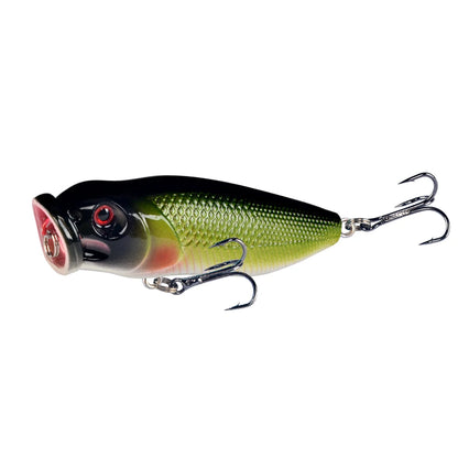 Lingyue 1pc Hard Topwater Popper Lure 7cm 8g Plastic Wobbler