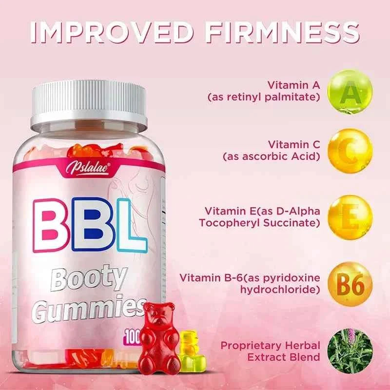 PslalaeCharge BBL Gummies With Saw Palmetto And Maca For Curves And Vitality