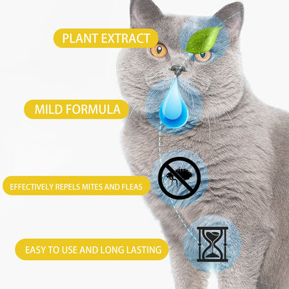 Yegbong Pet External Insect Repellent Drops - Flea Tick Lice Mite Killer for Dogs Cats - Skin Antipruritic Care