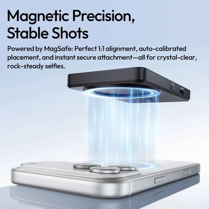 Ulanzi VM1 Vlog Selfie Monitor Screen for iPhone 17 16 15 Selfie Monitor Screen with Magnetic Ring Livestreaming Vlog Shots