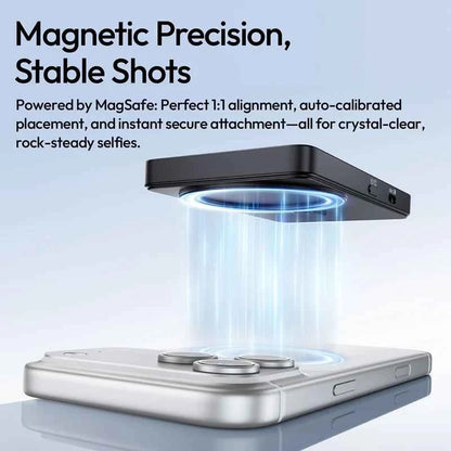 Ulanzi VM1 Vlog Selfie Monitor Screen for iPhone 17 16 15 Selfie Monitor Screen with Magnetic Ring Livestreaming Vlog Shots