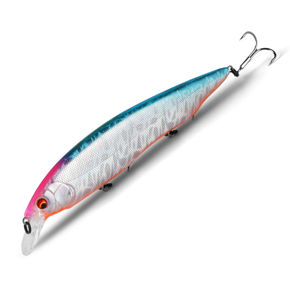 Bearking Kanata Rainbow Back 160mm 30g Minnow Crankbait Fishing Lure