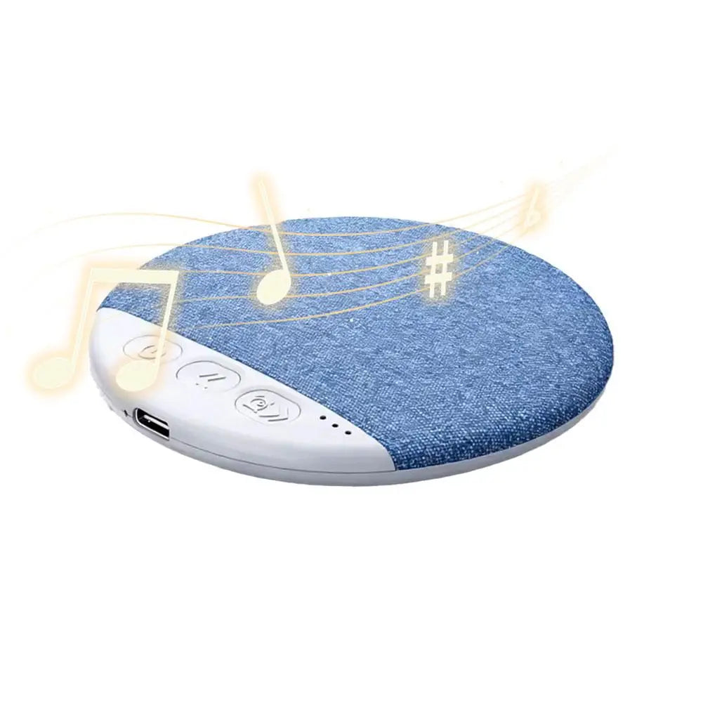 Sleep Aid Pillow Speaker Bluetooth 5.4 Wireless Mini White Noise Speaker Adjustable Timers,Long-Lasting Battery for Deep Sleep
