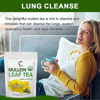 Greenpeople Herbal Mullein Leaf Drink Lung Cleansing Unobstructed Breathing