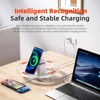 QERE Magnetic Wireless Charger Fast Charging Portable Foldable Mini Charger