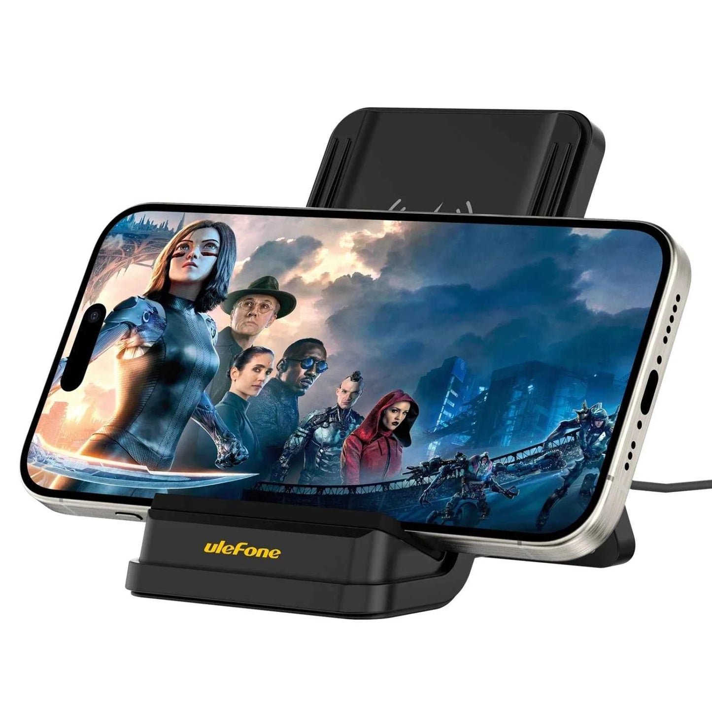 Ulefone WCS01 50W Air Cooled Wireless Charger Stand With Holder