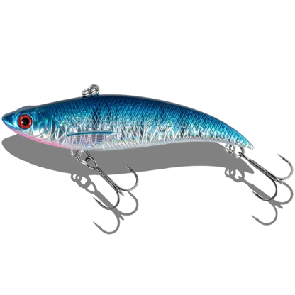 Tsuyoki Ice Fishing Lure 90mm 18g Sinking Vib Lures Wobblers Rattlin Vika 90S