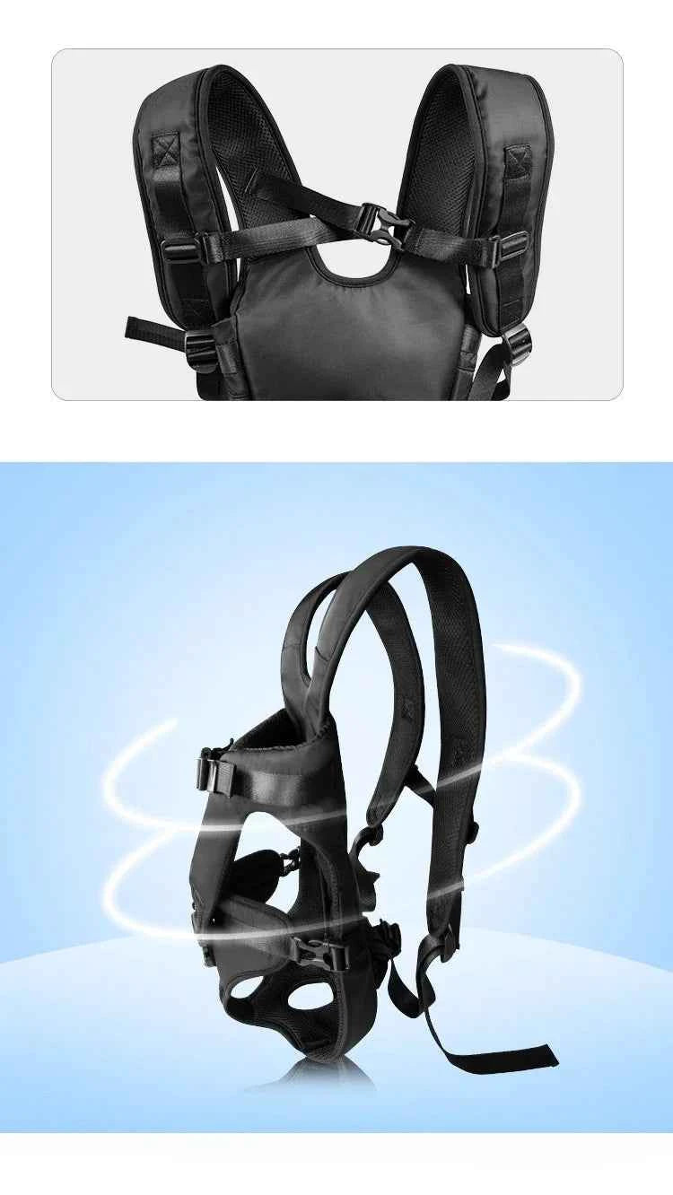 Pet Backpack Carrier For Cats And Dogs Front Travel Bag For Small Medium Dogs