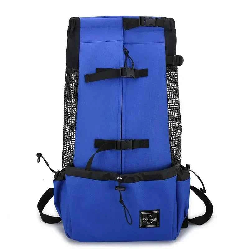 Breathable Adjustable Washable Pet Backpack Carrier For Medium Dogs Polyester