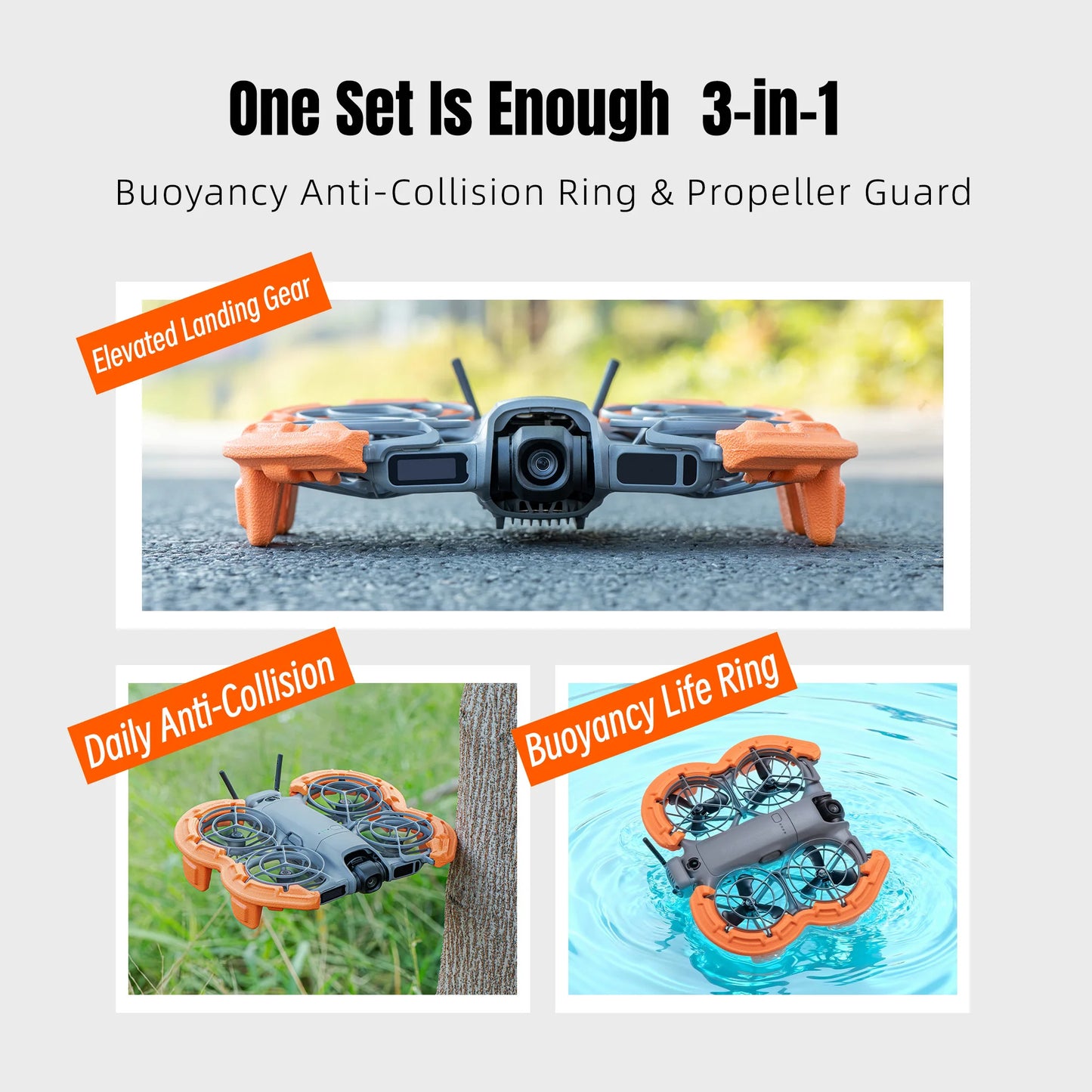 Floating Protector For NEO 2 Lightweight EVA Propeller Protector Buoyancy Anti-collision Ring For DJI NEO 2 Drone Accessories