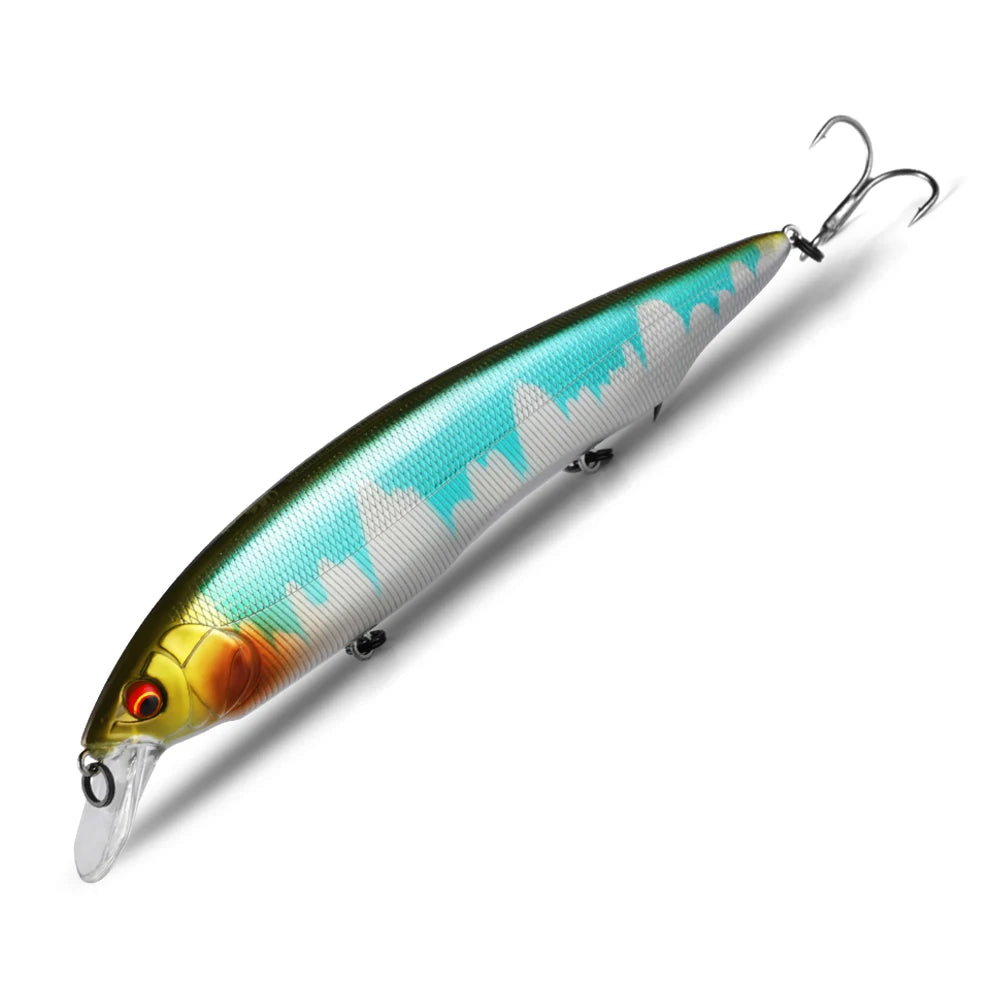 Bearking Kanata Rainbow Back 160mm 30g Minnow Crankbait Fishing Lure