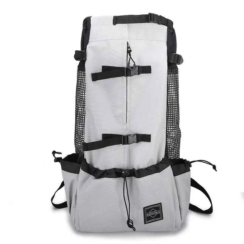 Breathable Adjustable Washable Pet Backpack Carrier For Medium Dogs Polyester