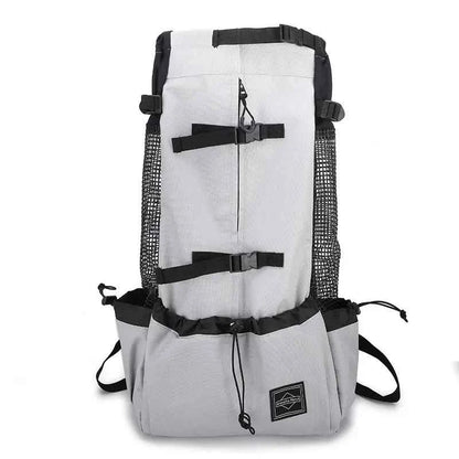 Breathable Adjustable Washable Pet Backpack Carrier For Medium Dogs Polyester