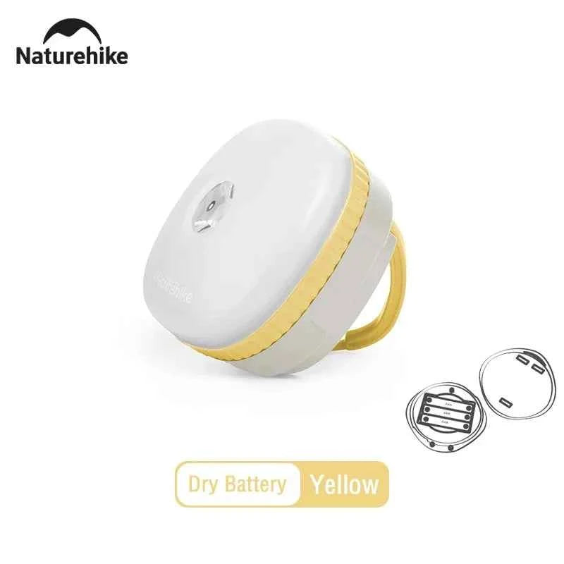 Naturehike 2025 Running Sports USB Lamp Ultralight Waterproof Tent Hanging Light Multiple Modes Battery Hanging Magnet Light