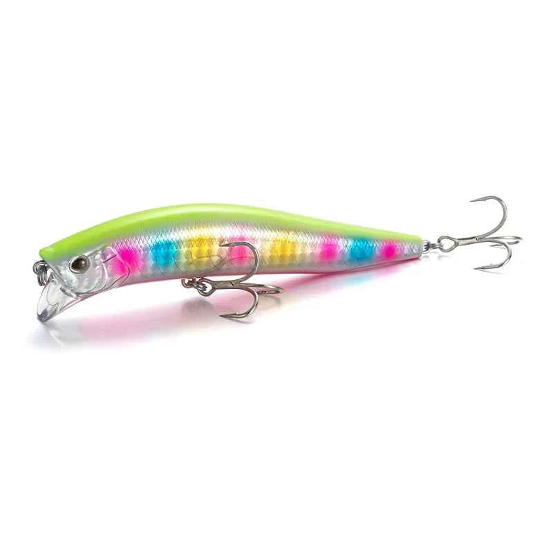 Saltwater Shallow Diving Lure Morethan Crosswake 111F 18g For Sea Bass Mackerel