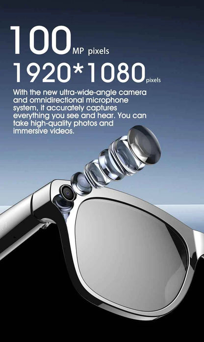 Xiaomi 4K AI Smart Glasses With HD Camera Bluetooth Translate Voice Assistant