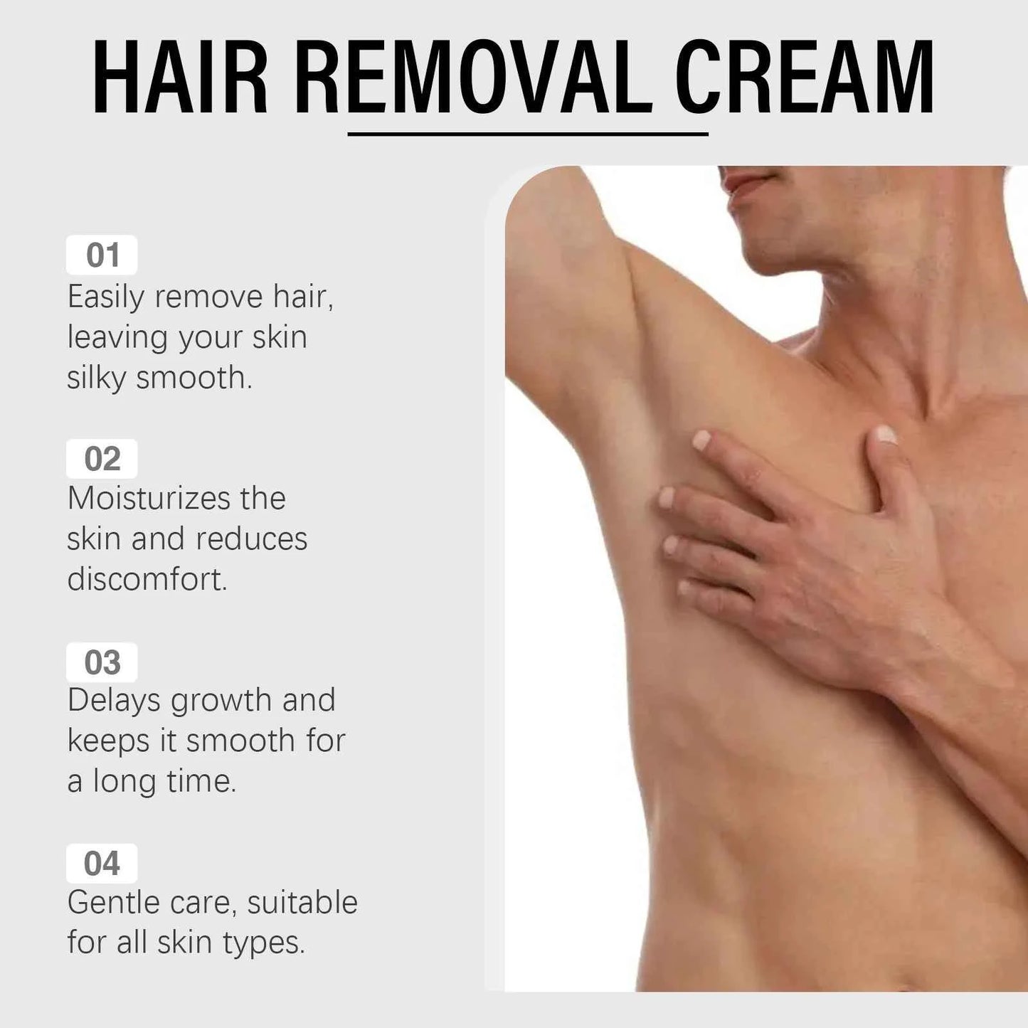 East Moon Avocado Man Hair Removal Cream For Men Intimate Areas Painless