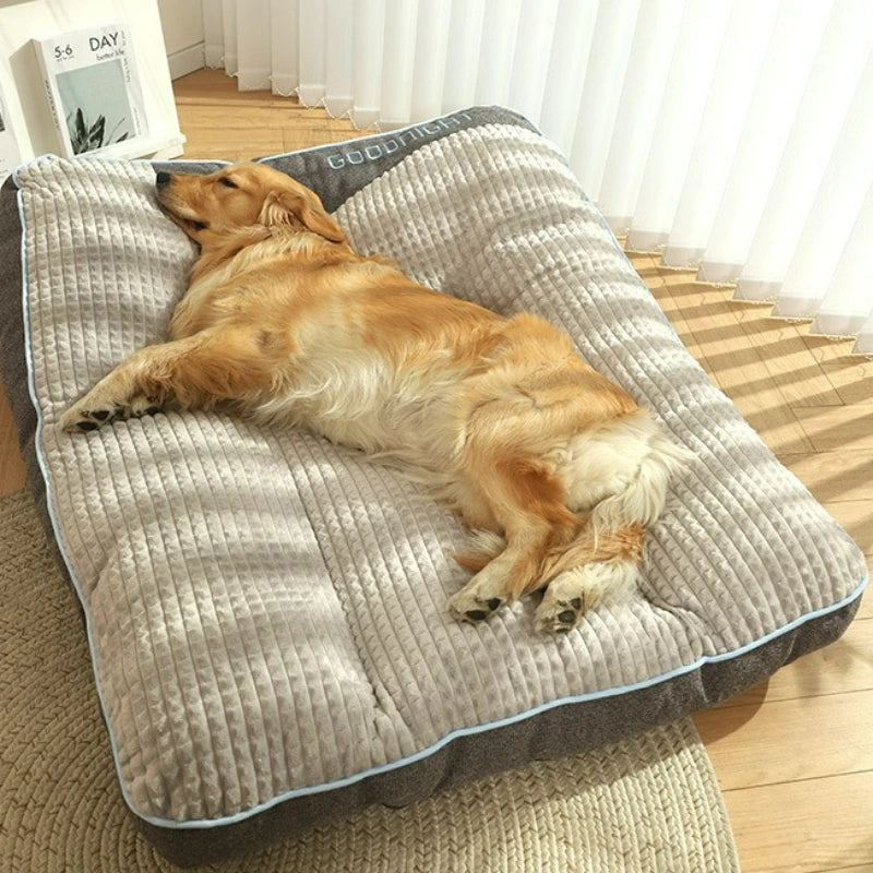 Large Dog Mat, Warm Pet Nest, Kennel for Small, Medium, Large Puppy, Kitten, Plus Size Sleeping Mattress