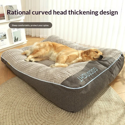 Large Dog Mat, Warm Pet Nest, Kennel for Small, Medium, Large Puppy, Kitten, Plus Size Sleeping Mattress