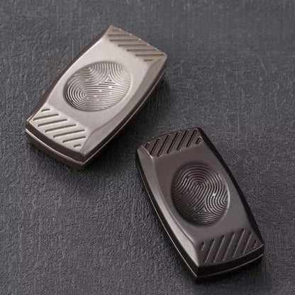 Fingerprint Magnetic Haptic Slider EDC Fidget Toy Metal ADHD Anxiety Relief