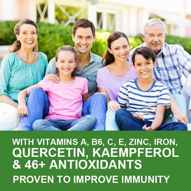 Organic Moringa Leaf Extract 1000mg Capsules Immune Support Digestive Health