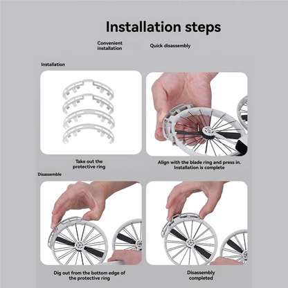 B04B-DJI Flip Drone Accessories: Propeller Guard, Anti Collision Protective Ring For Blades