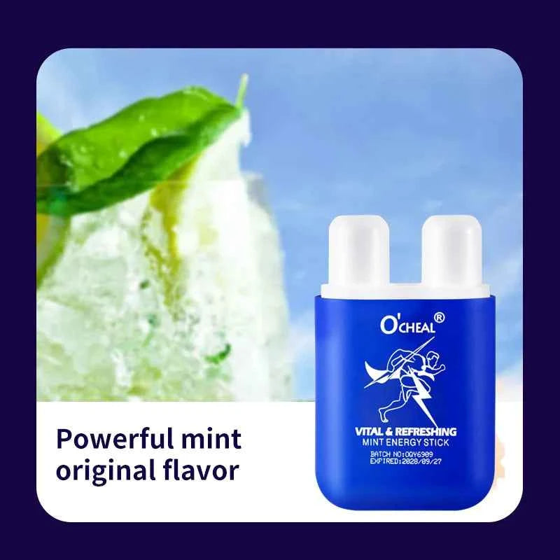 O'CHEAL Alcohol Free Energizing Aromatherapy Inhaler Bar Vapors Stick