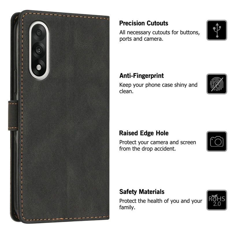 For Oneplus Nord 5 4 3 2 5G Flip Case Leather Wallet Book Shell OnePlus Nord CE 5 Case Nord5 CE5 Nord4 CE 4 Lite 2T Magnet Cover