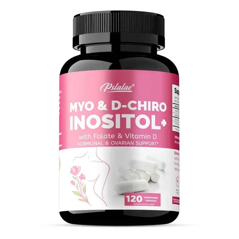 Myo And D Chiro Inositol For Hormone Balance And Healthy Cycles 120 Capsules