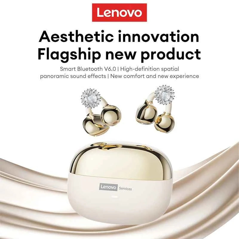 Lenovo LE302 OWS Ear Clip Wireless Earphones Low Latency Bluetooth Headphones